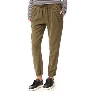 Pam & Gela Green Cargo Jogger